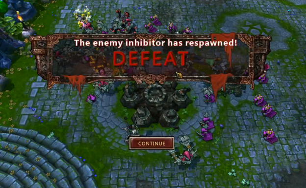 Riot defeat to bots.